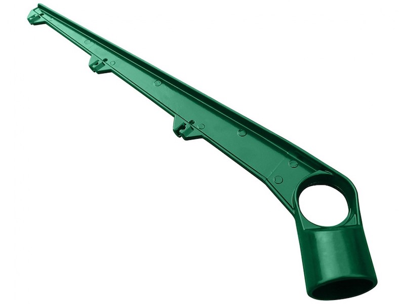 Nástavec na sloupek – Bavolet Al + PVC RAL 6005 zelená 48 mm