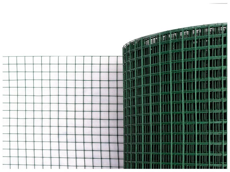 Svařované pletivo oko 13x13 mm, 100 cm, 25 m, zelené - Image 2