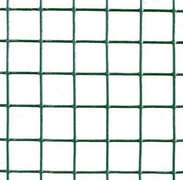 Svařované pletivo oko 13x13 mm, 100 cm, 25 m, zelené